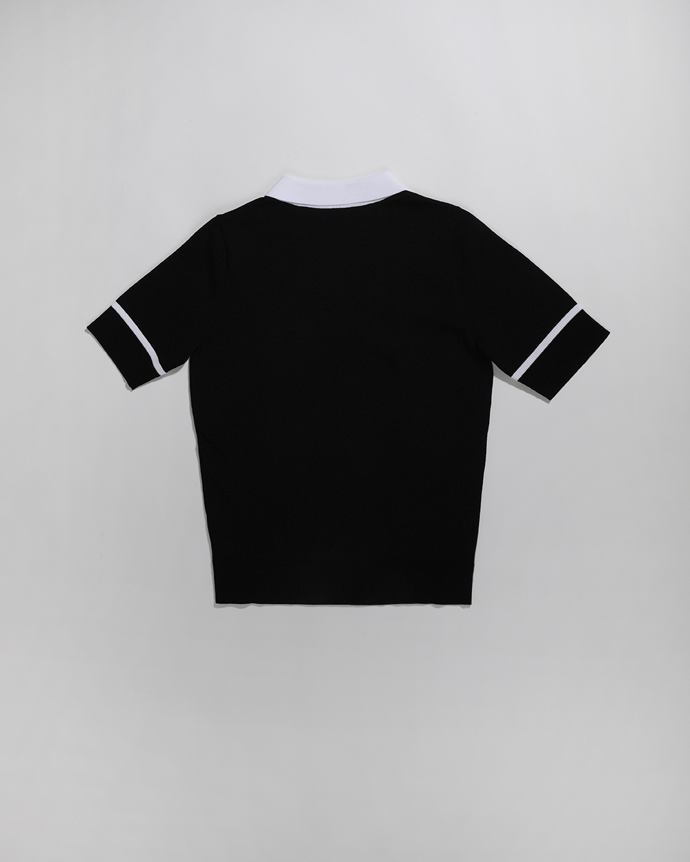 냉감 카라 반팔 니트(2color)