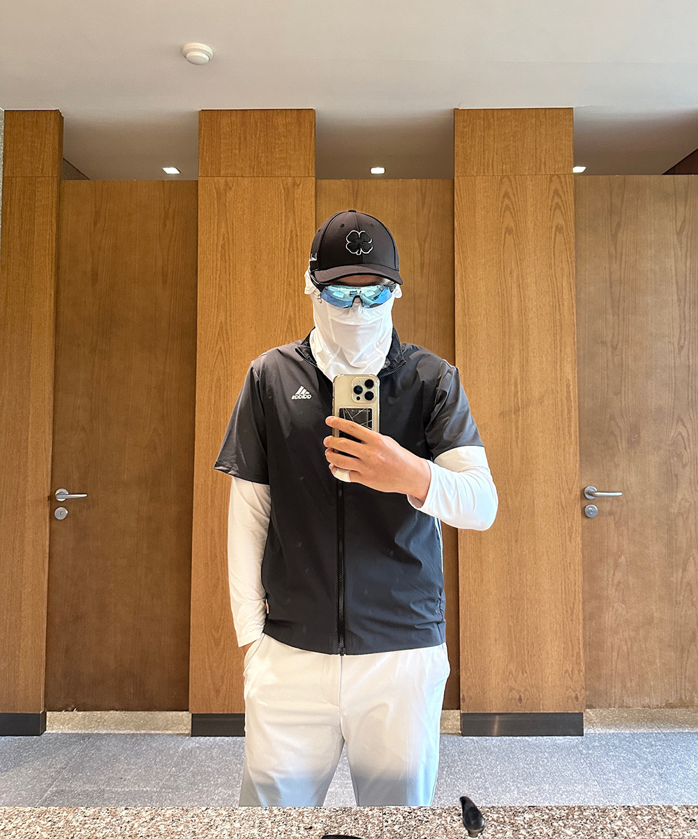 [MENS]UV차단 반폴라 냉감 이너(3color)