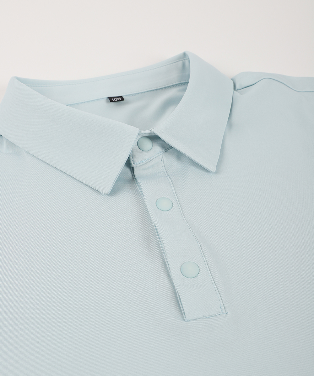 [MENS]소매 배색 쿨링 카라T(3color)