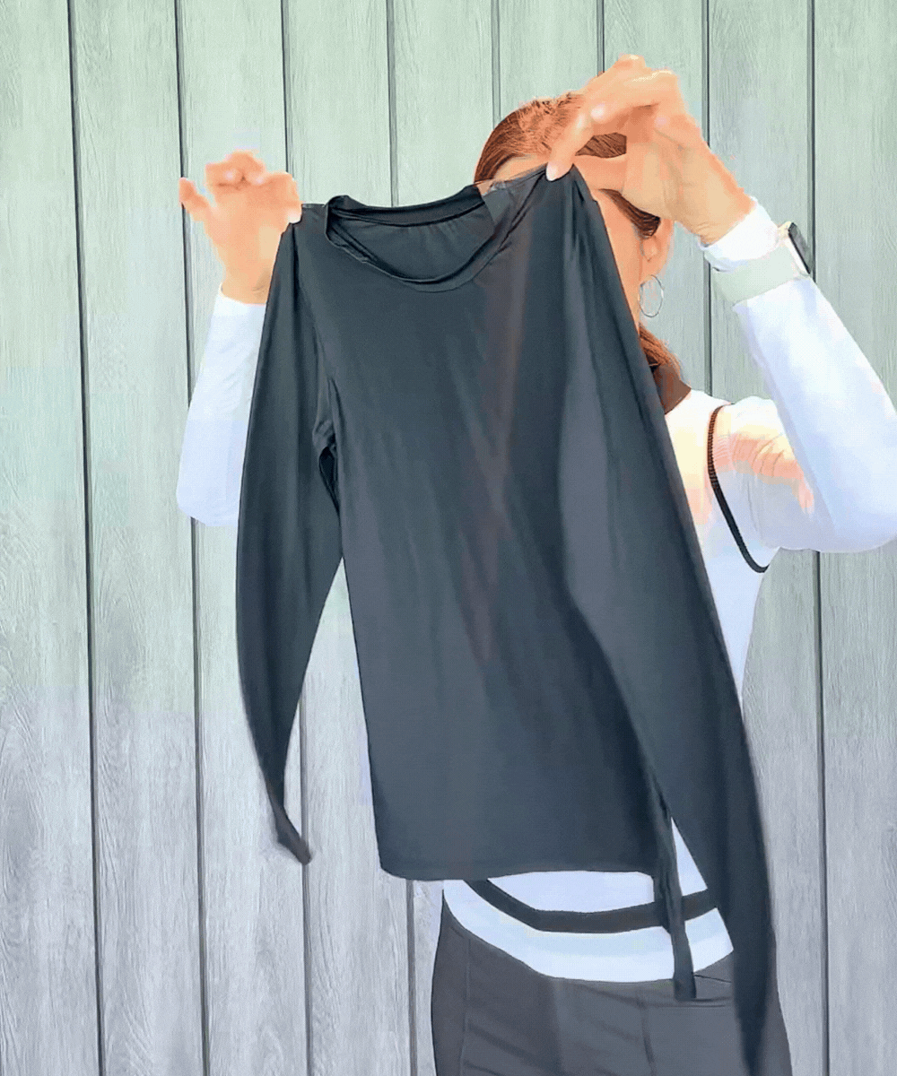 [Women]UV차단 라운드넥 냉감 이너(3color)