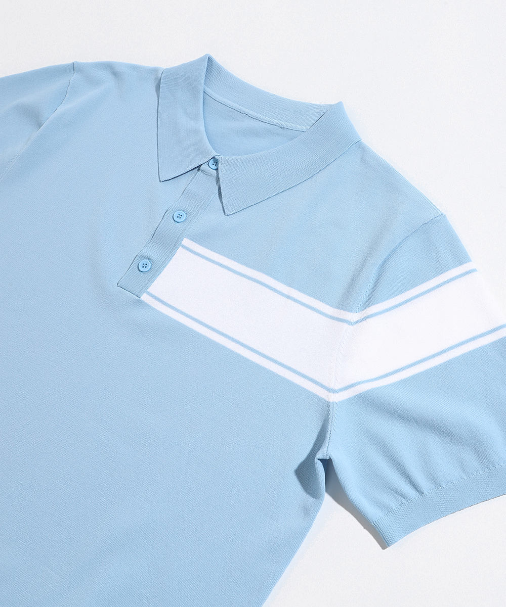 [MENS]남성 카라 반팔 니트(3color)