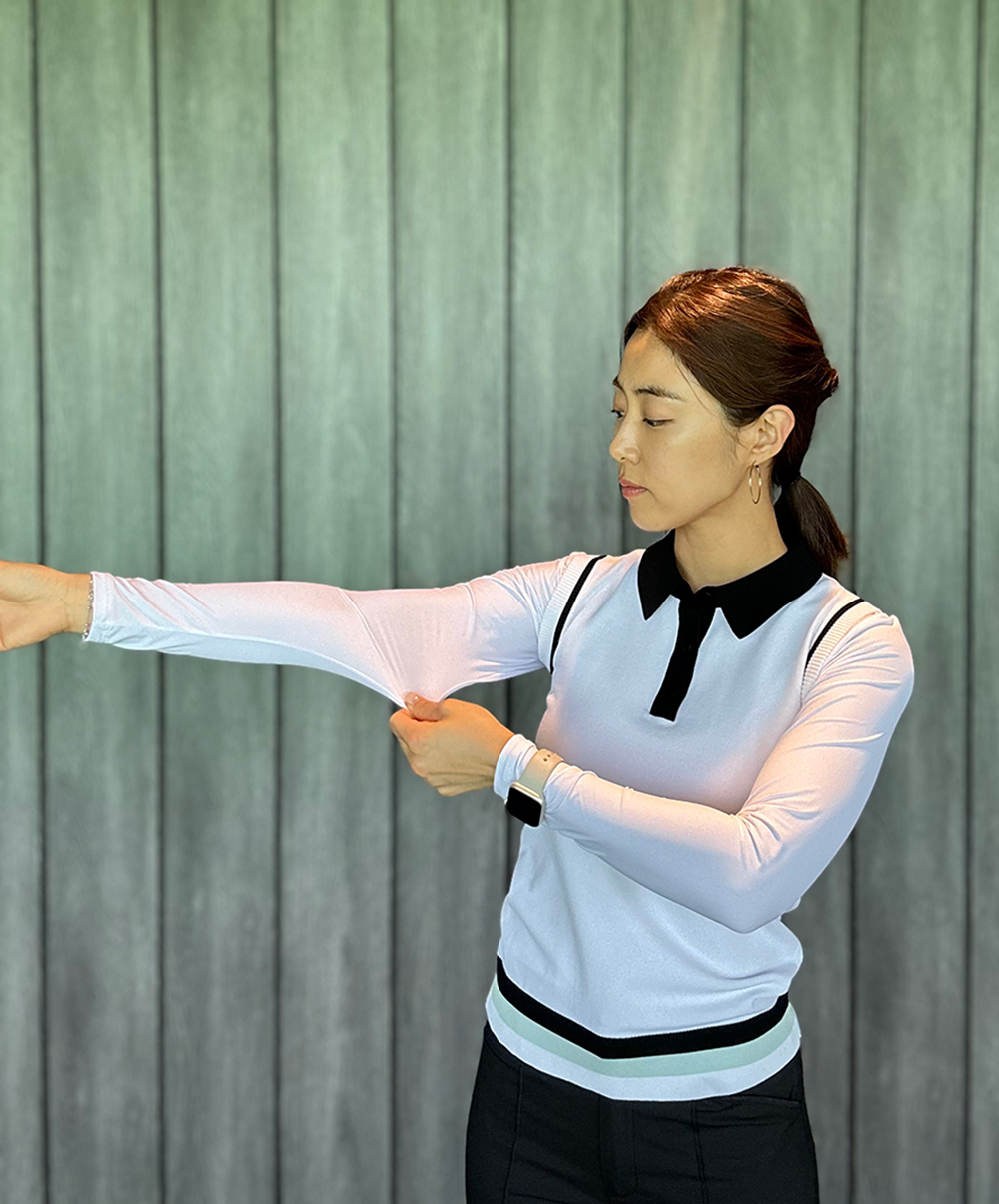 [Women]UV차단 라운드넥 냉감 이너(3color)