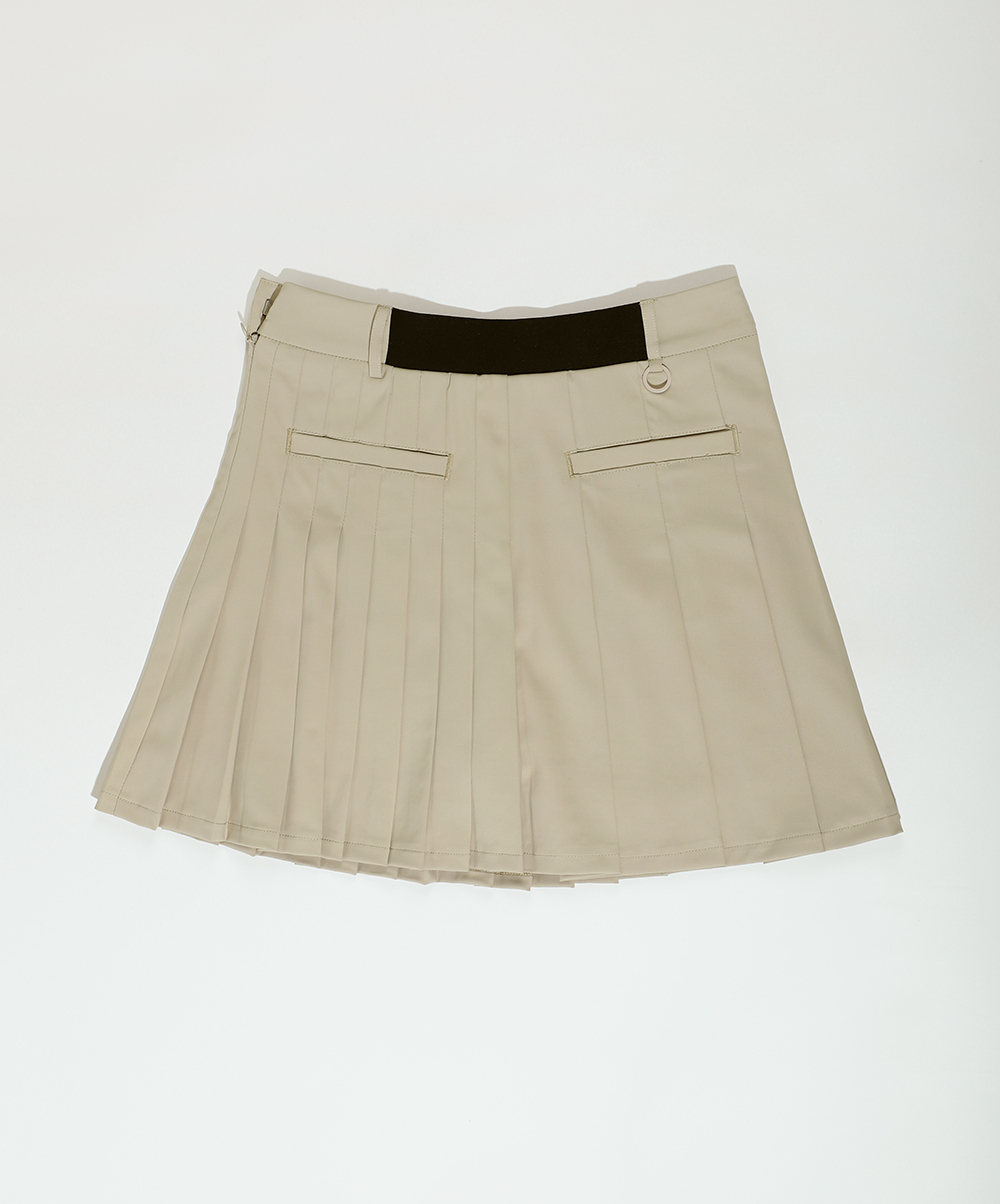 더블주름치마(3color)