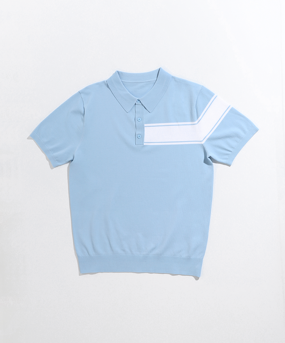 [MENS]남성 카라 반팔 니트(3color)