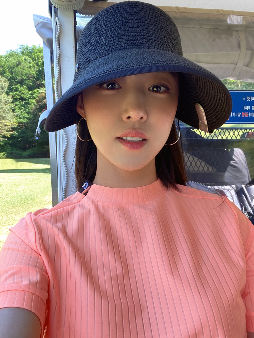 뒷트임 라피햇(3color)