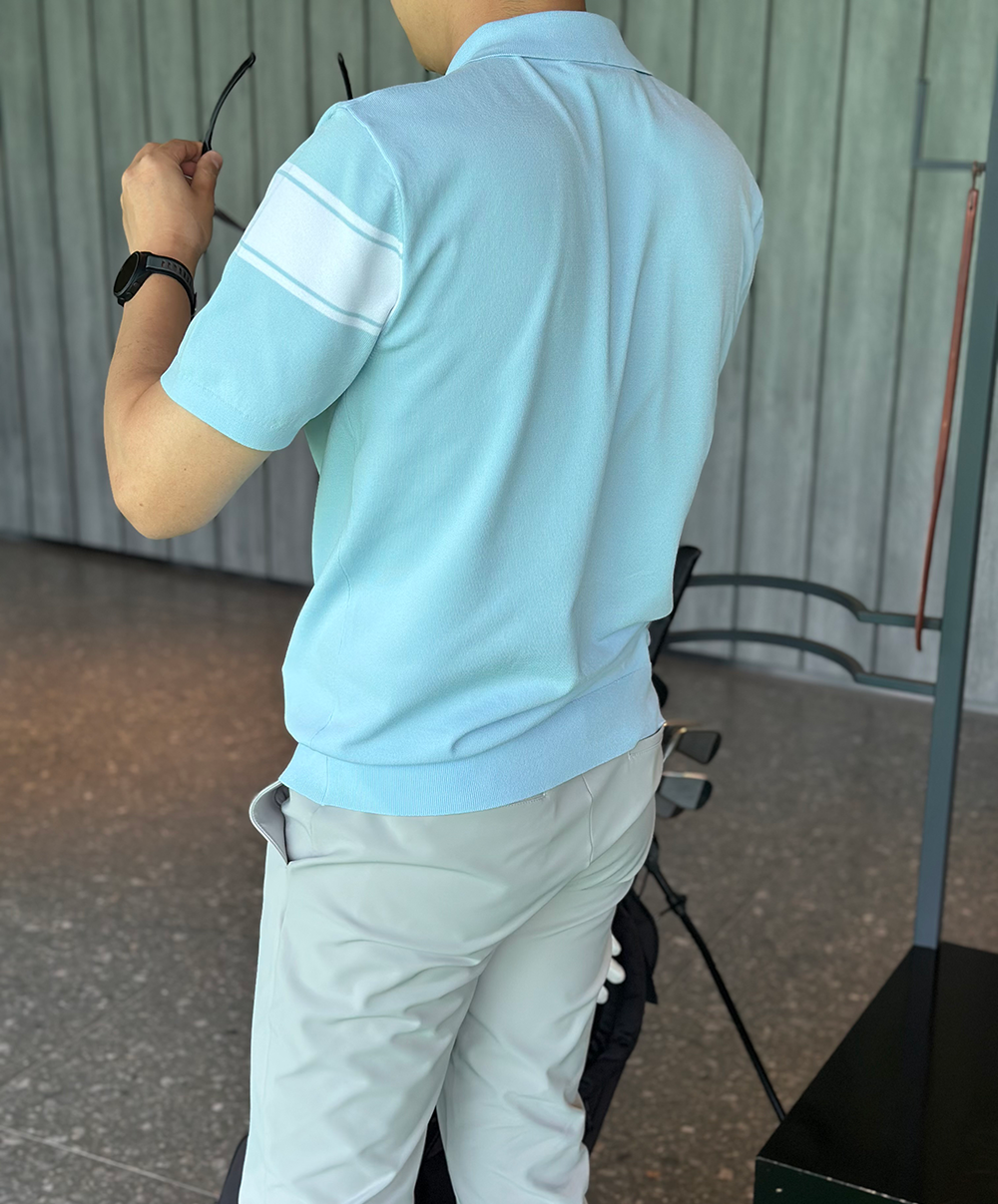 [MENS]남성 카라 반팔 니트(3color)