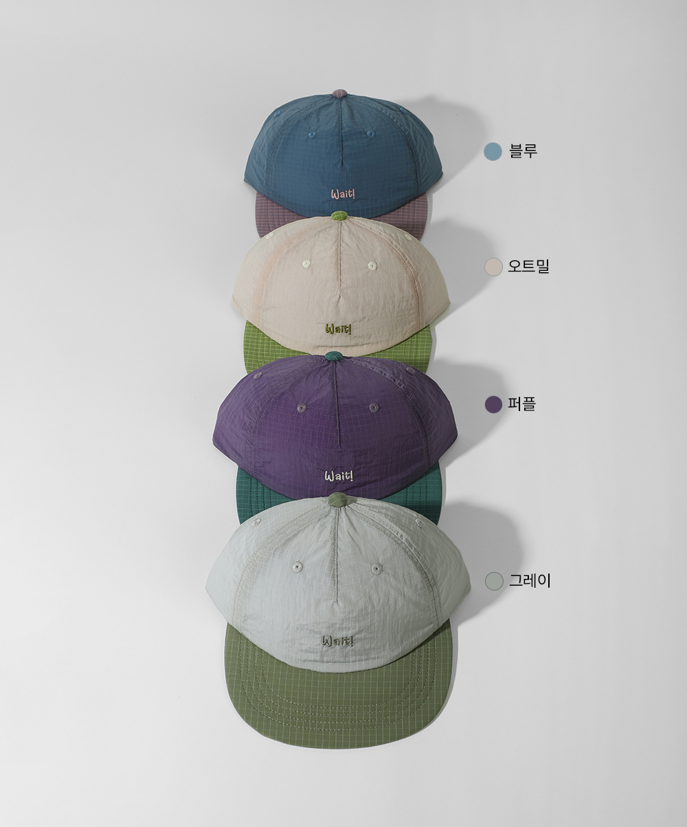 웨이트 캠프캡(4color)
