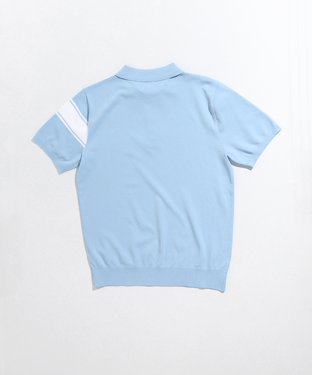 [MENS]남성 카라 반팔 니트(3color)