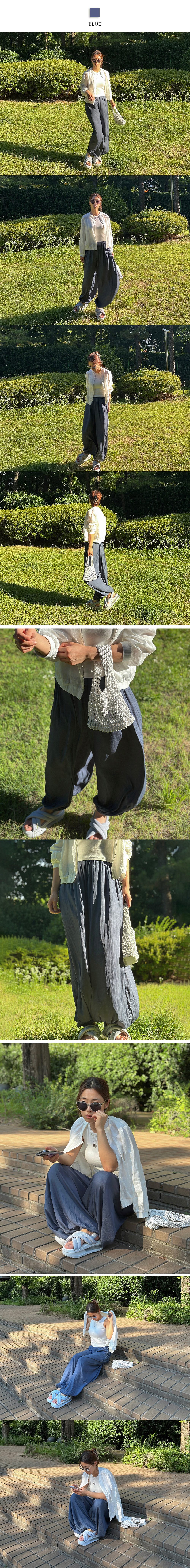 브이넥 여름 니트 조끼(3color)