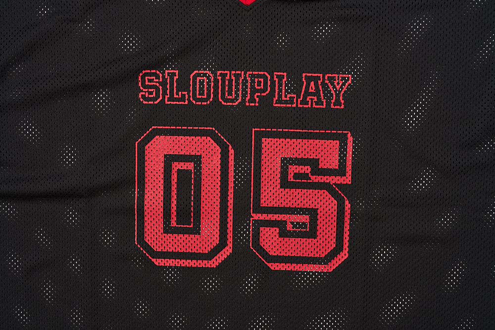 SLPL NO.5 메쉬 저지T(블랙)