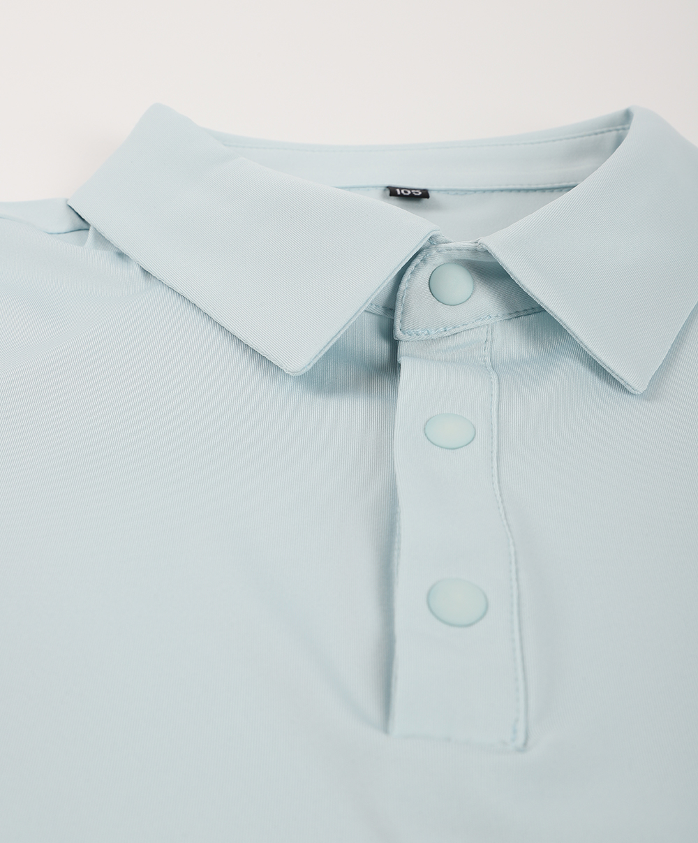 [MENS]소매 배색 쿨링 카라T(3color)