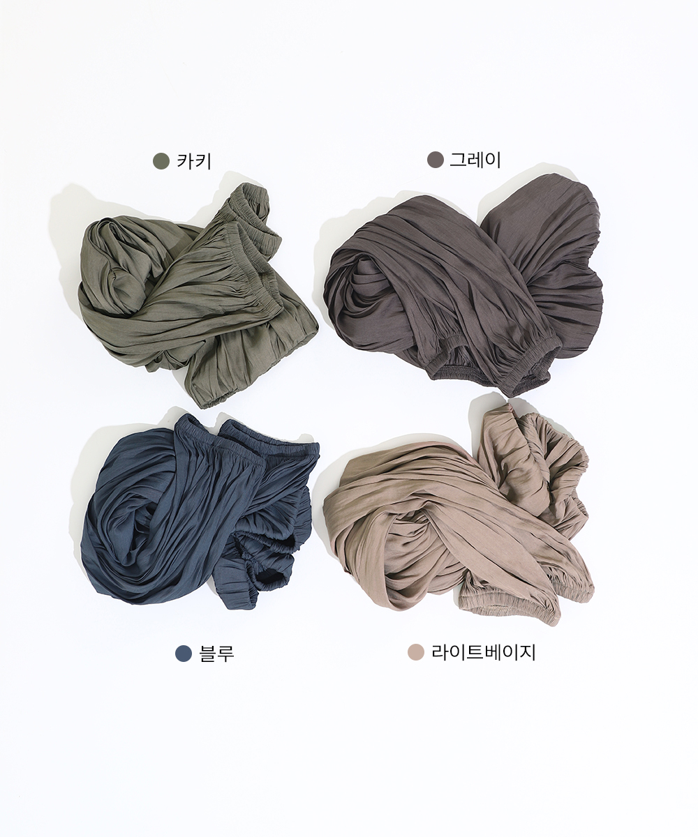 찰랑 하렘 팬츠(4color)