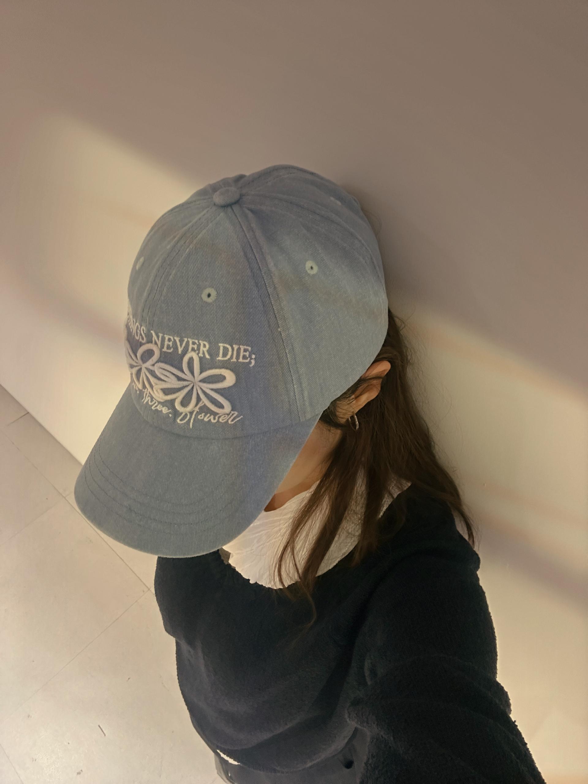 피그먼트 엠보 꽃캡(6color)