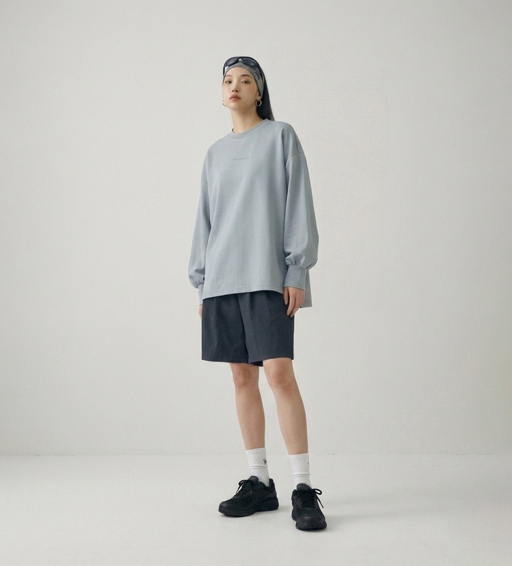 SLPL 액티브 힙커버 핑거홀티(2color)
