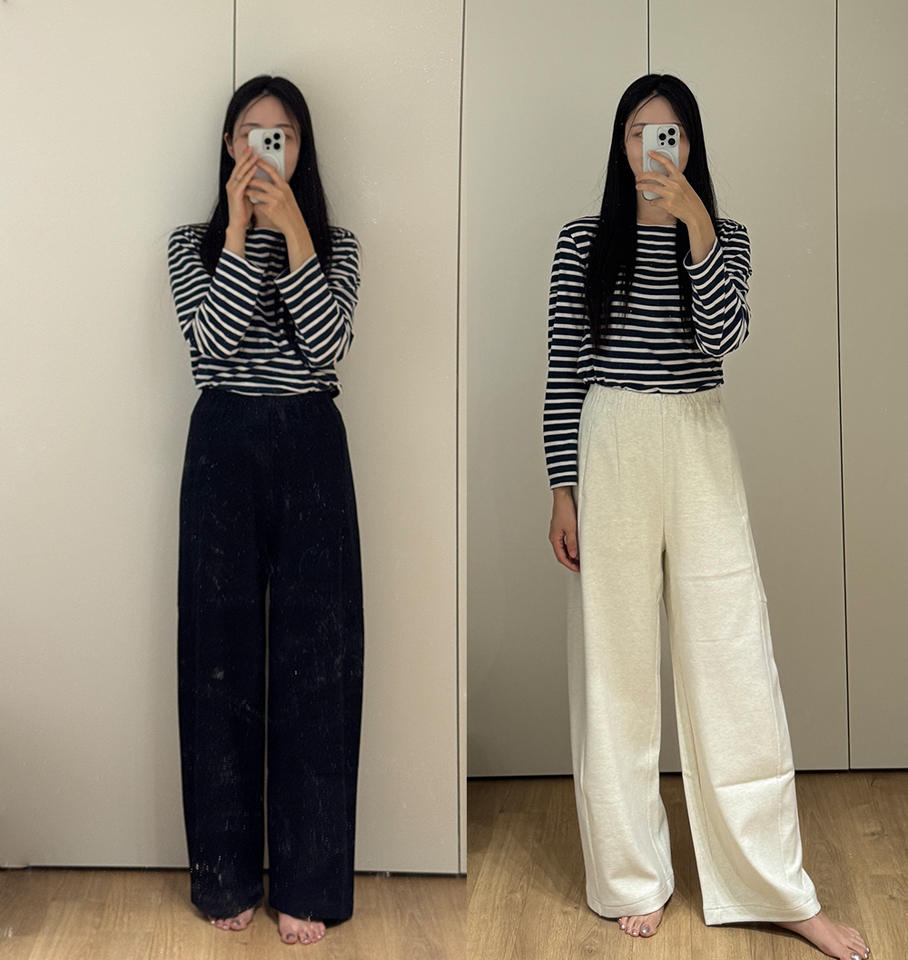 코지 터치 피치기모 팬츠(2color)