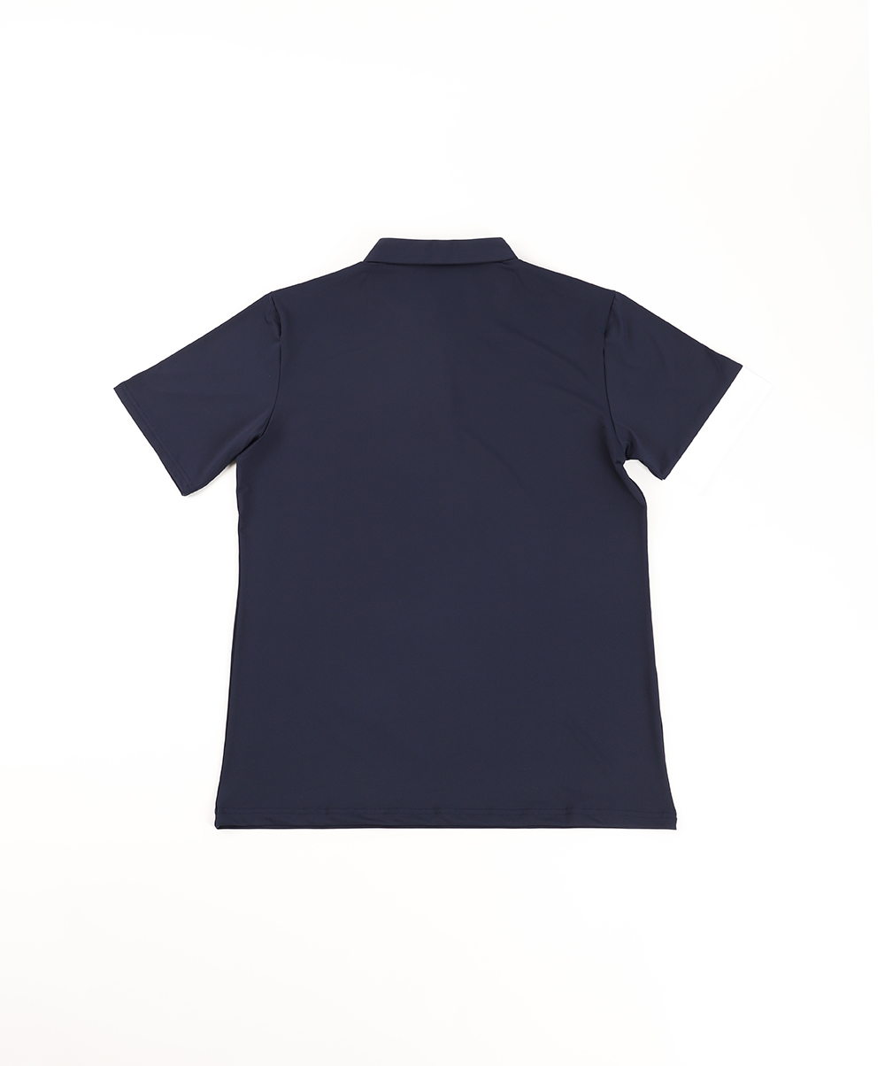 [MENS]소매 배색 쿨링 카라T(3color)