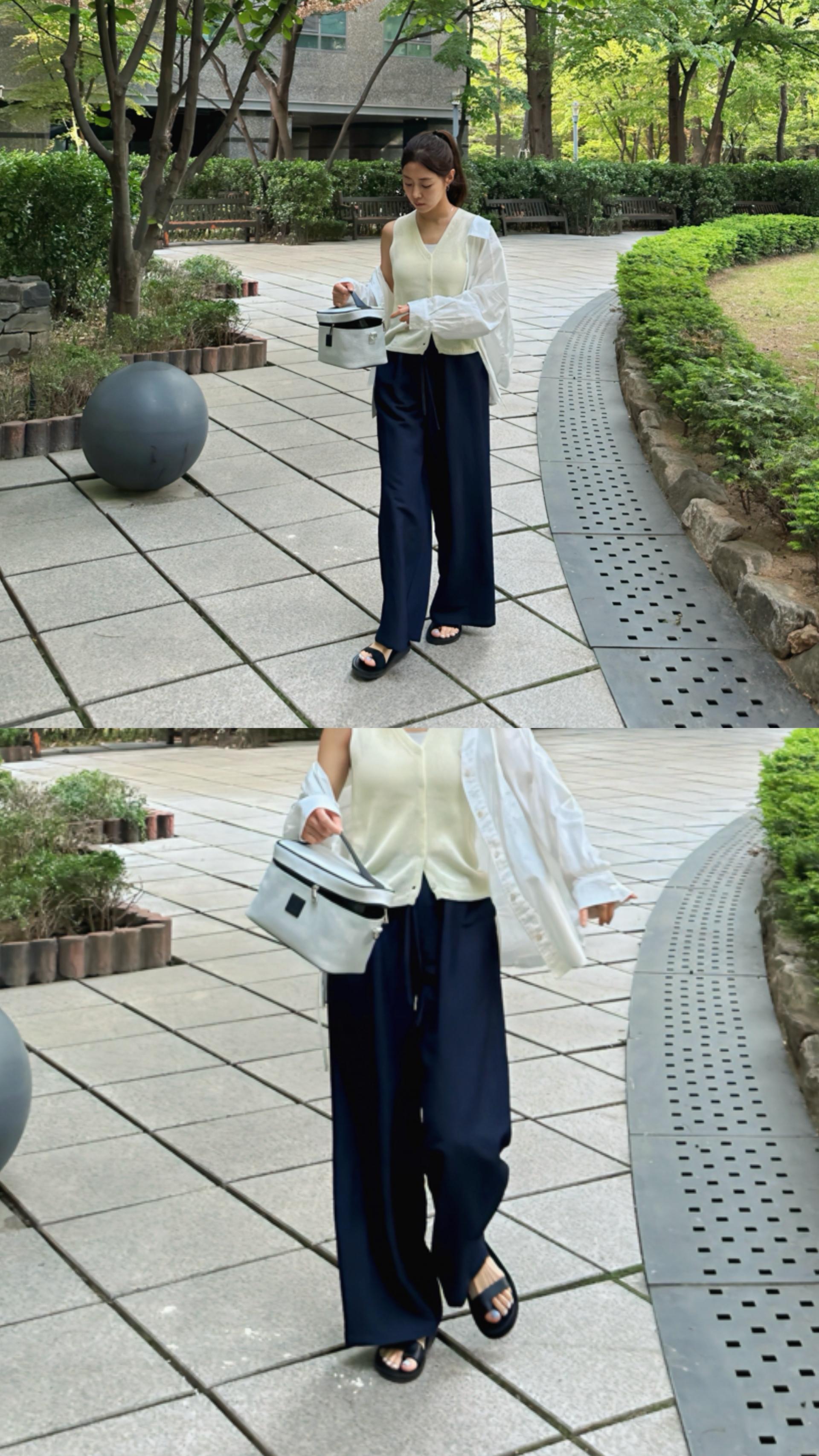 말랑 쿠션 샌들 쪼리(2color)