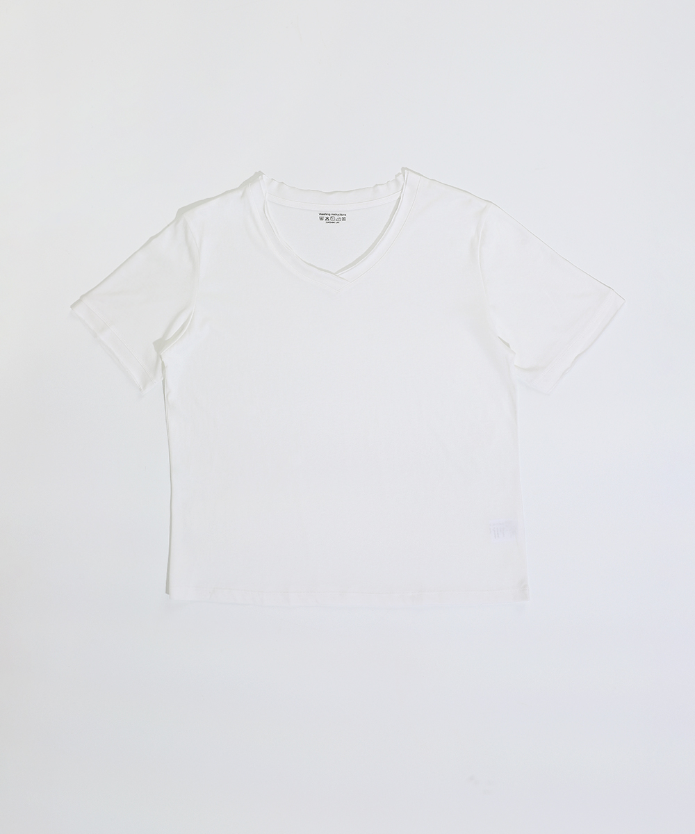 롤링 V넥 티셔츠(5color)