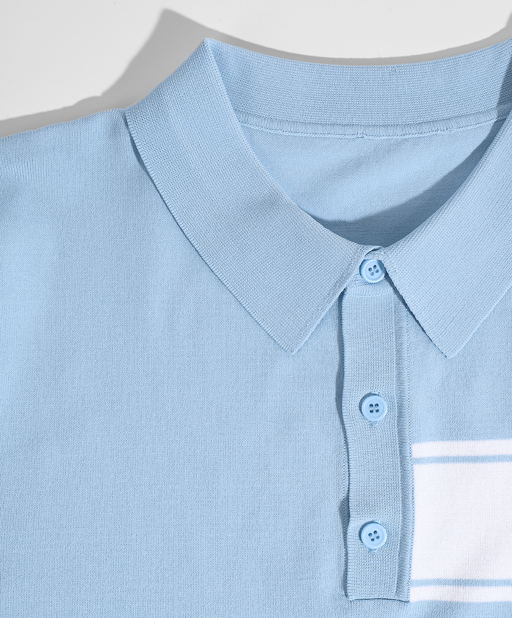[MENS]남성 카라 반팔 니트(3color)