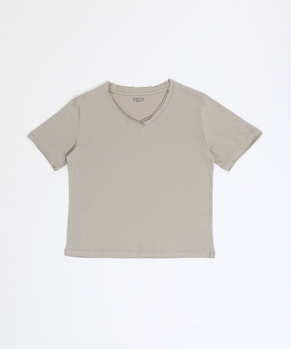 롤링 V넥 티셔츠(5color)