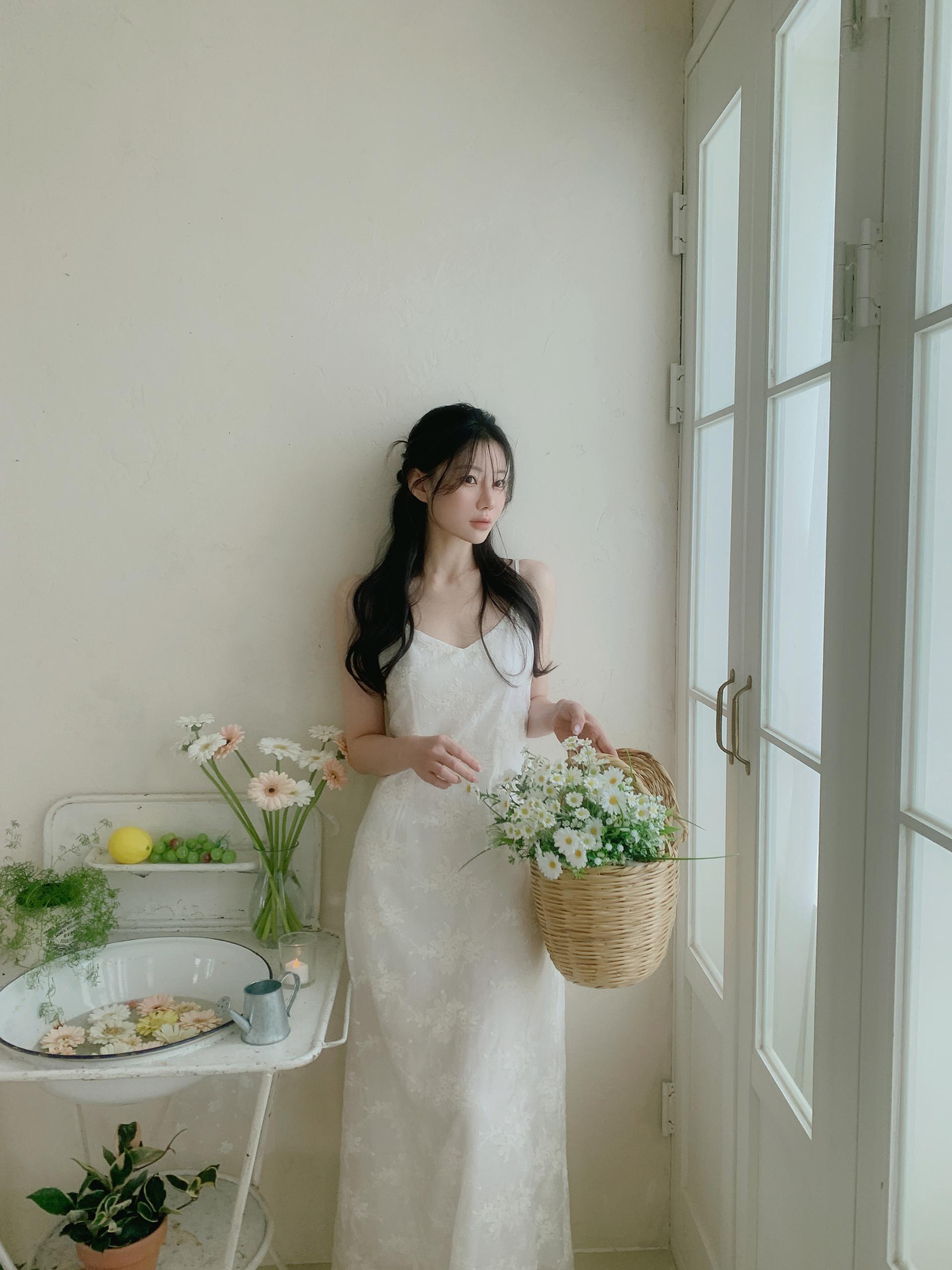 (3차 재입고) MADE 로제리 레이스 슬립 원피스