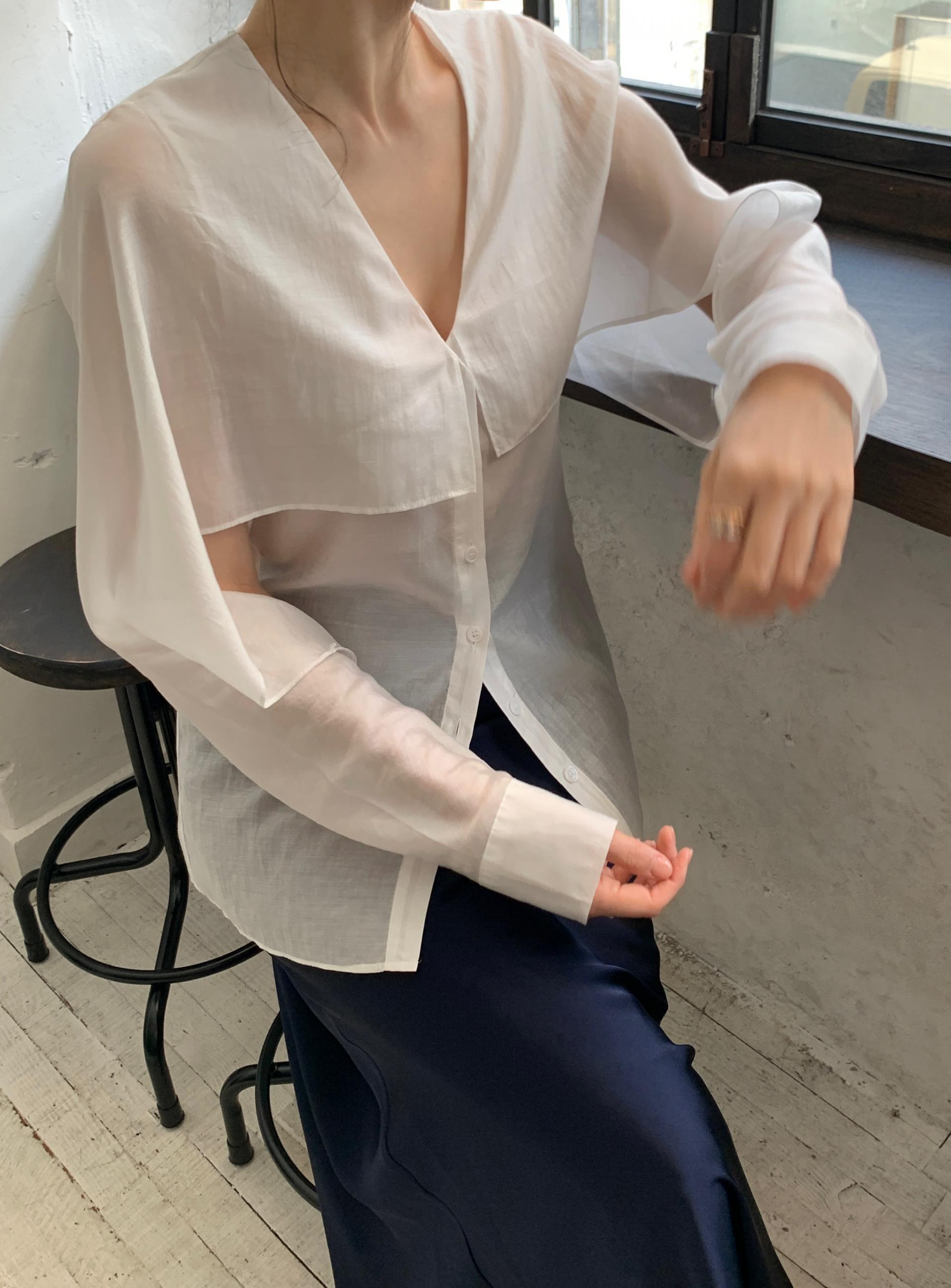 모프 케이프 윙 셔츠