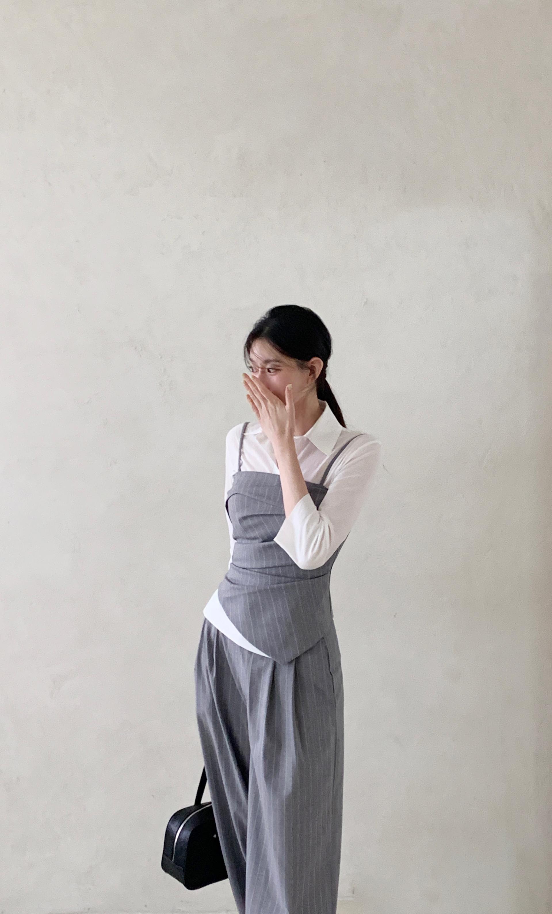 (2차 재입고) 소프트 슬림핏 레이어드 셔츠