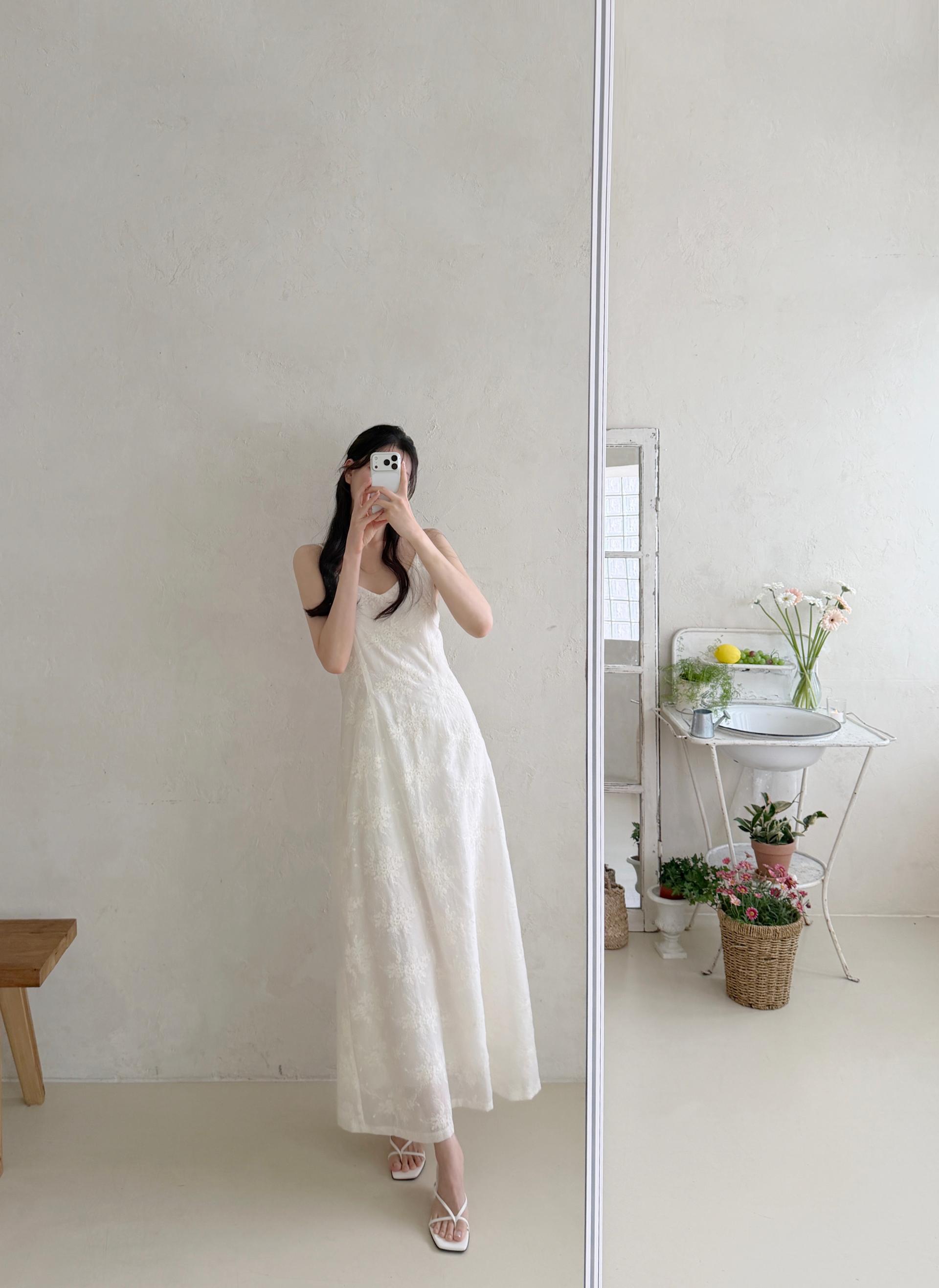 (3차 재입고) MADE 로제리 레이스 슬립 원피스