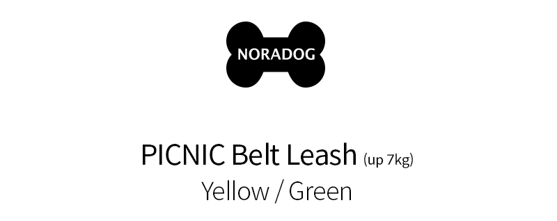 NORADOG PICNIC Hands-Free Belt Leash