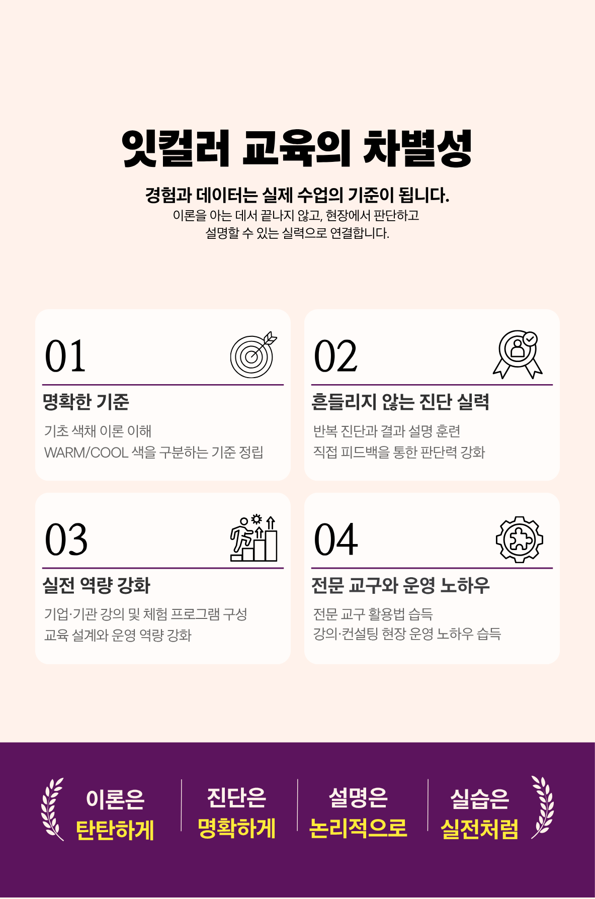 K-퍼스널컬러 전문가 양성 과정