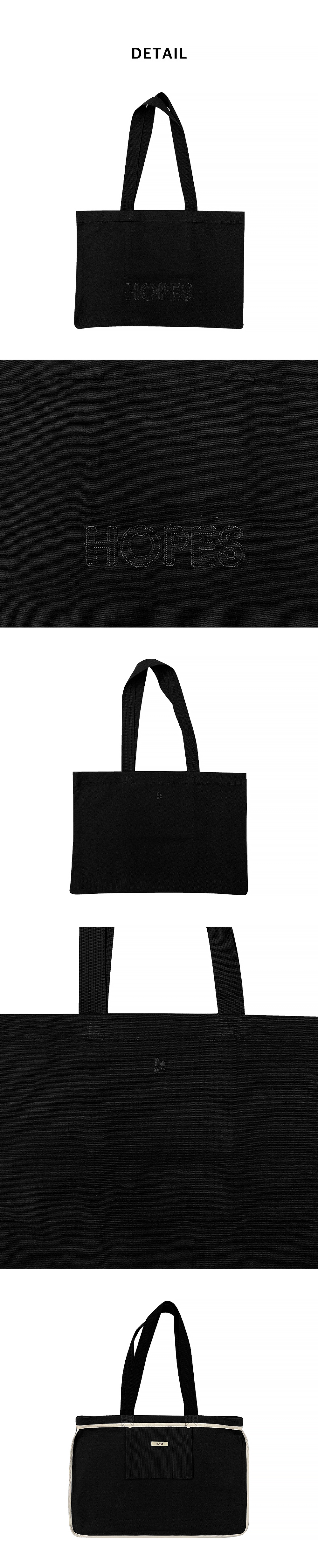 Pigment Cavas bag(BLACK)
