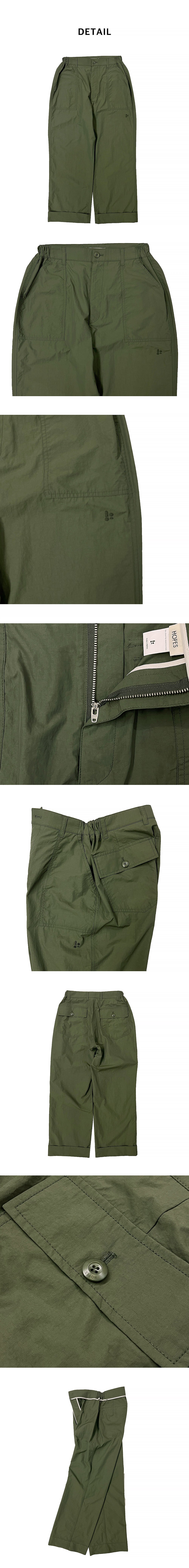 Nylon Fatigue pants(KHAKI)