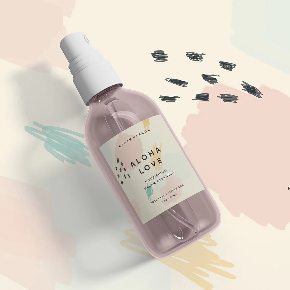 Aloha Love pastel packaging