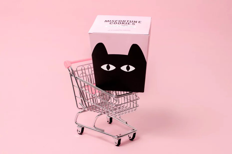 Stylized cat illustration