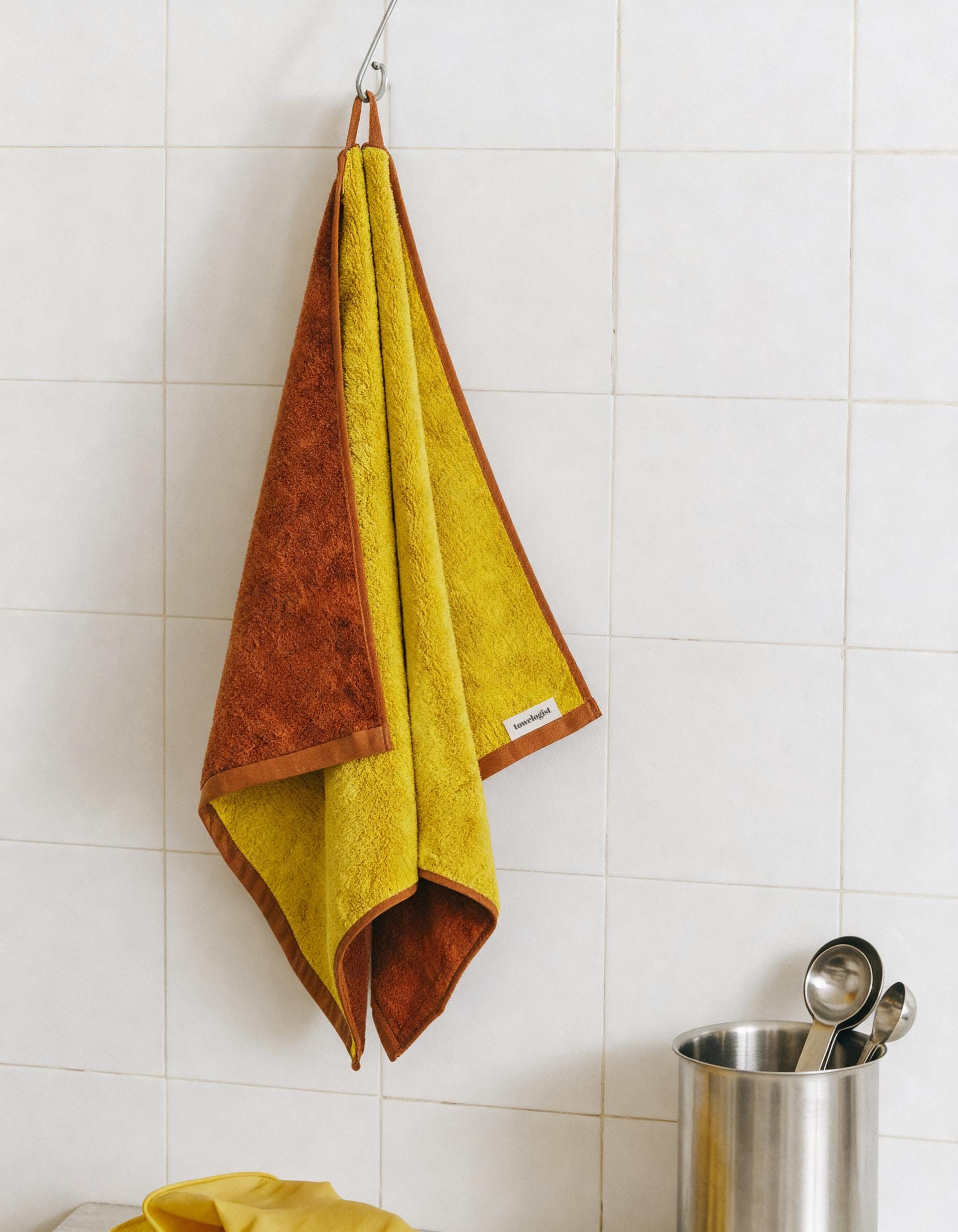 Graphic Line Mini Bath Towel 50x95cm 4P Set - Reversible