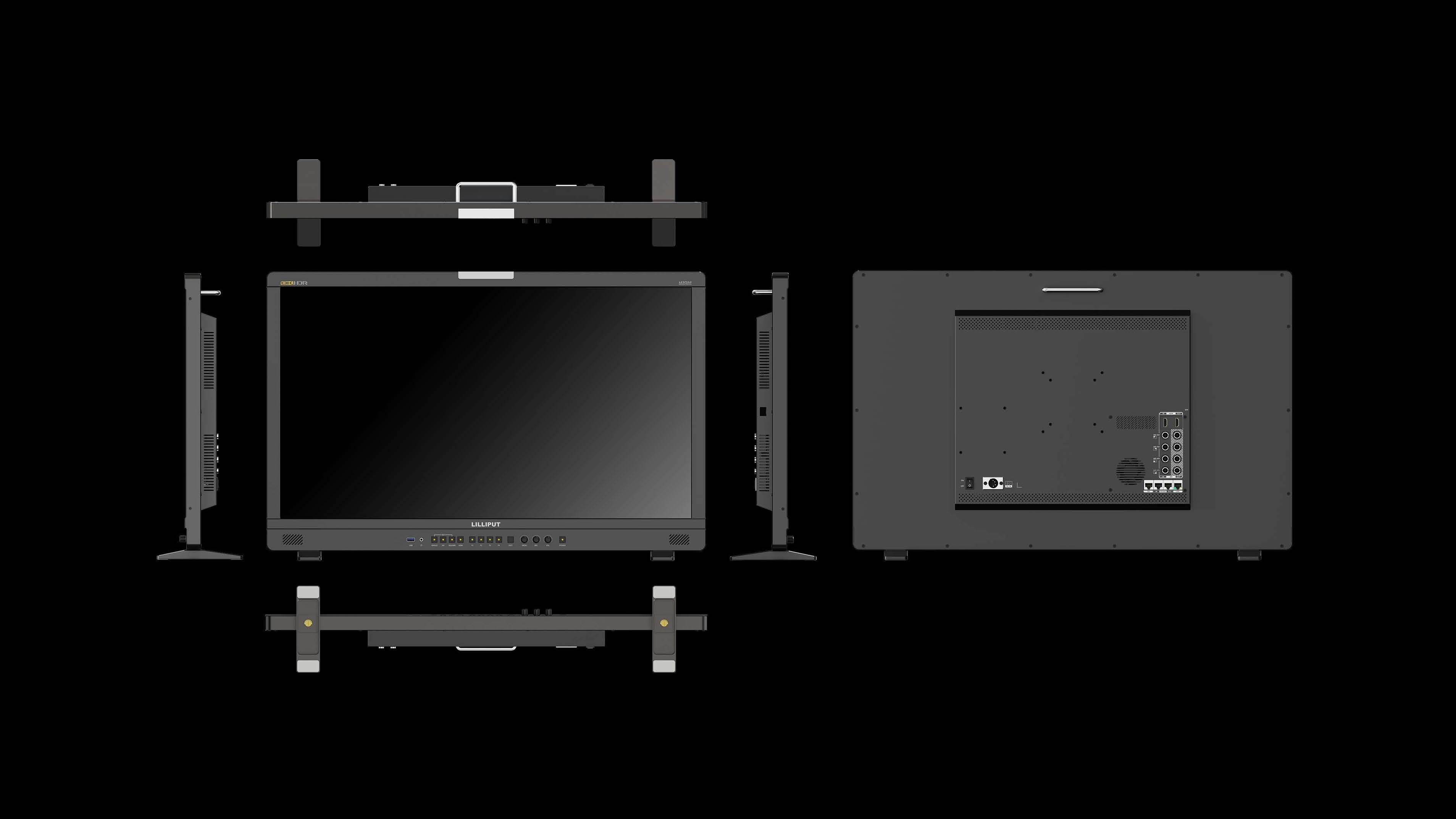 Lilliput 릴리풋 UQ31 31.5인치 8K 12G-SDI HDMI2.1 프로덕션 모니터
