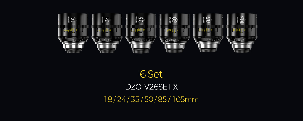 [DZOFILM] 디조필름 VESPID2 T.19 프라임 시네마렌즈 6키트 / PL마운트 베스피드2 DZO-V26SETIX