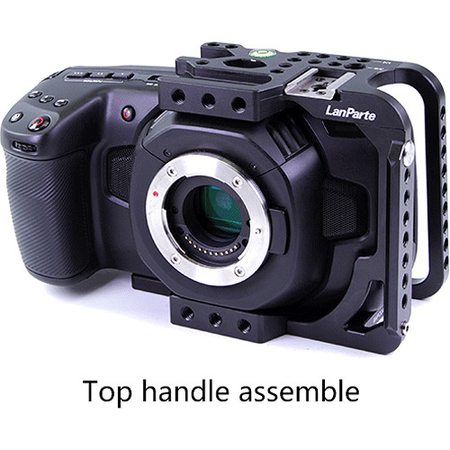 랜파트 LANPARTE BMPCC4KHC 블랙매직 전용 맞춤형 하프 케이지 for Blackmagic Pocket Cinema Camera 4K