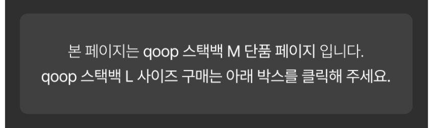 QOOP 쿠프 스택백 M Stack Bag 카메라 캠코더 숄더 백팩 가방