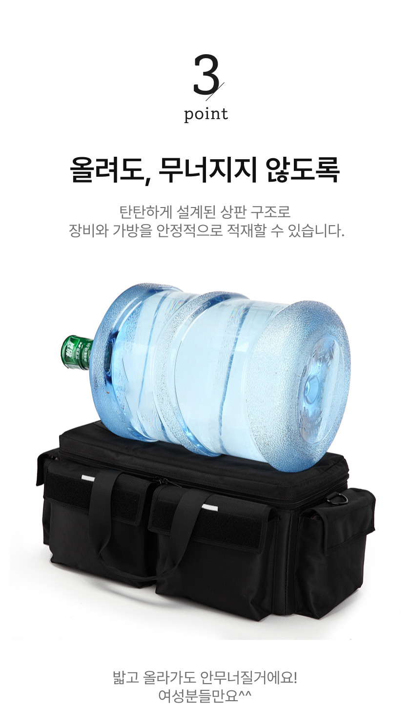 QOOP 쿠프 스택백 L Stack Bag 카메라 캠코더 숄더 백팩