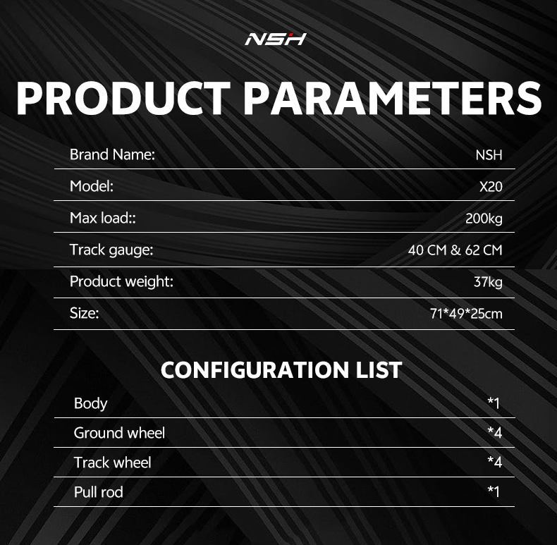 [NSH] X20 Flexiroll Dolly