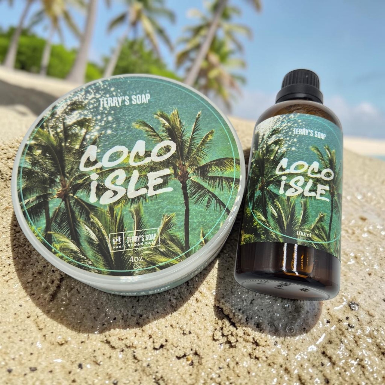 SHAVING SOAP - COCO ISLE 4oz / 113g