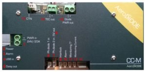 high power laser diode driver inputs outputs