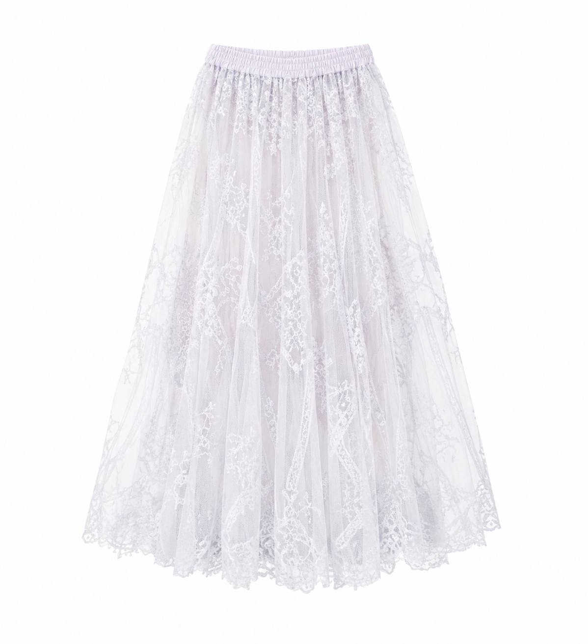 Afterglow lace skirt