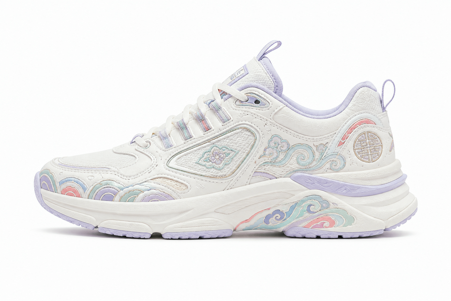 Lavender glow sneakers