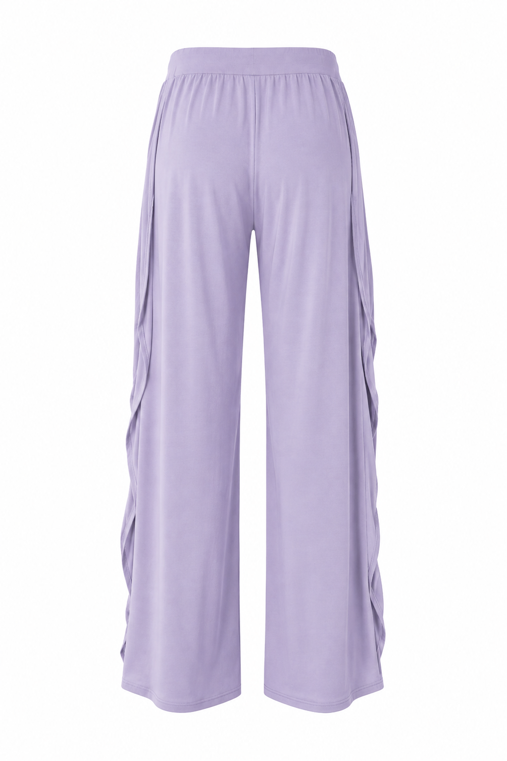 Lavender glow flare track pants