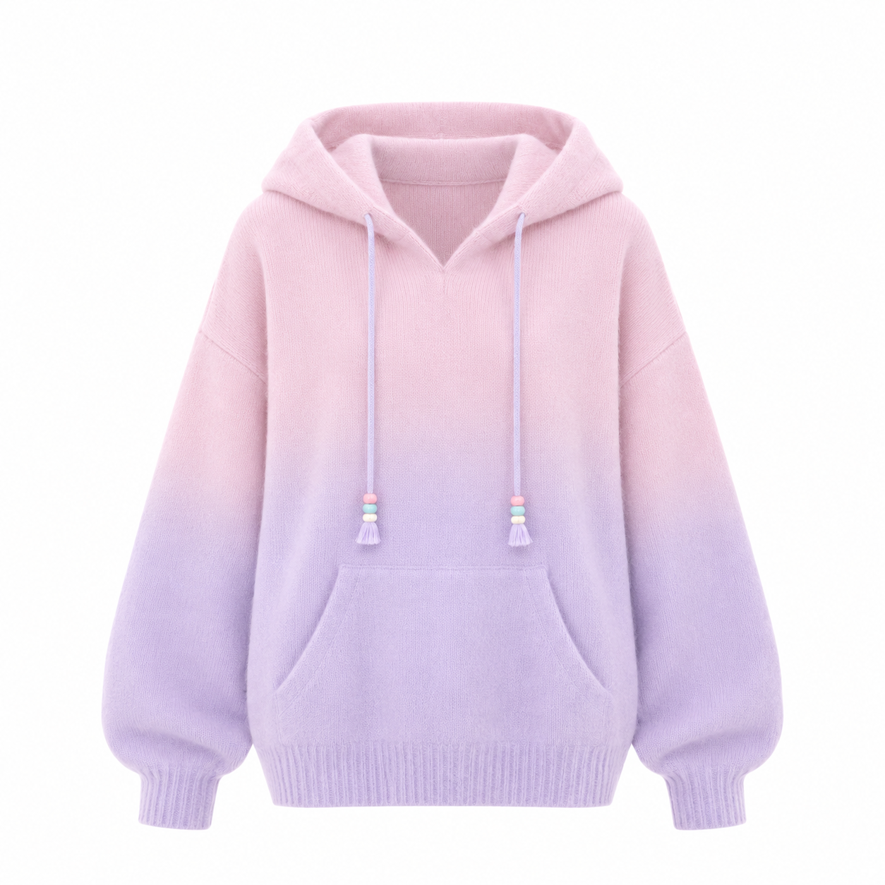 Sunset knit hoodie