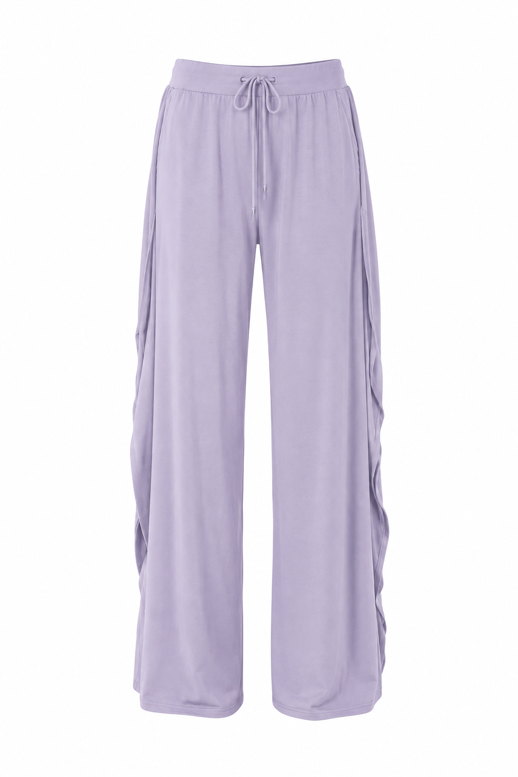 Lavender glow flare track pants