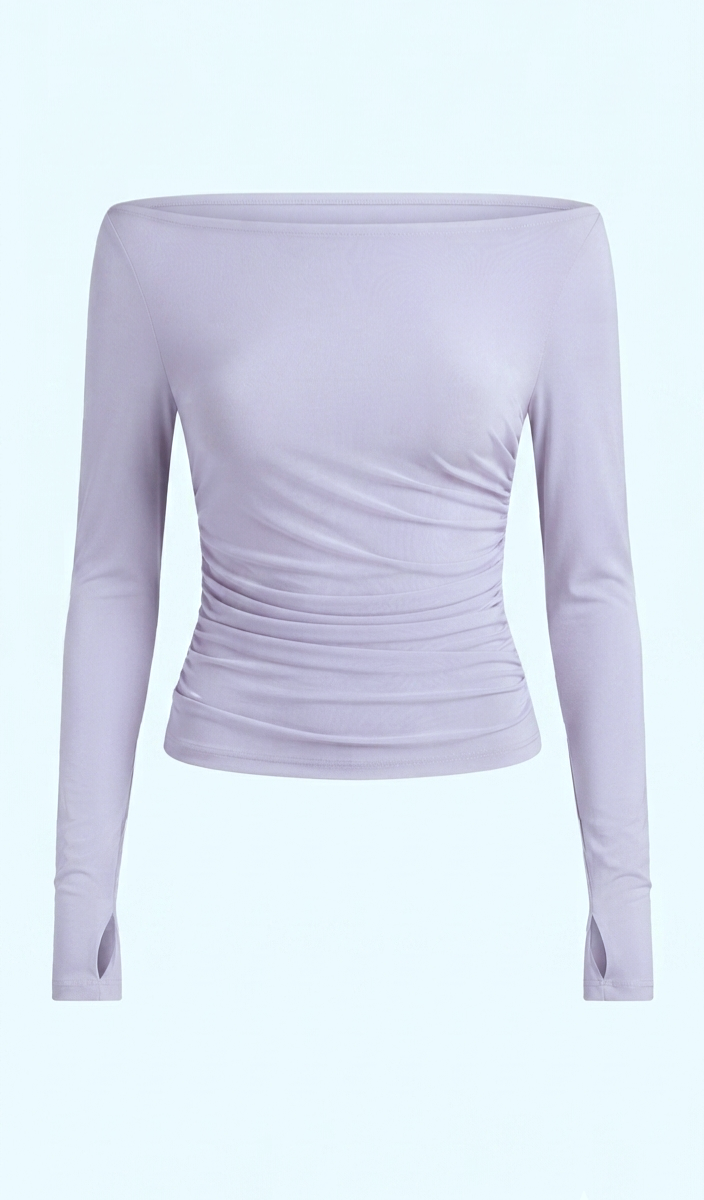 MNL cooling cotton off shoulder top