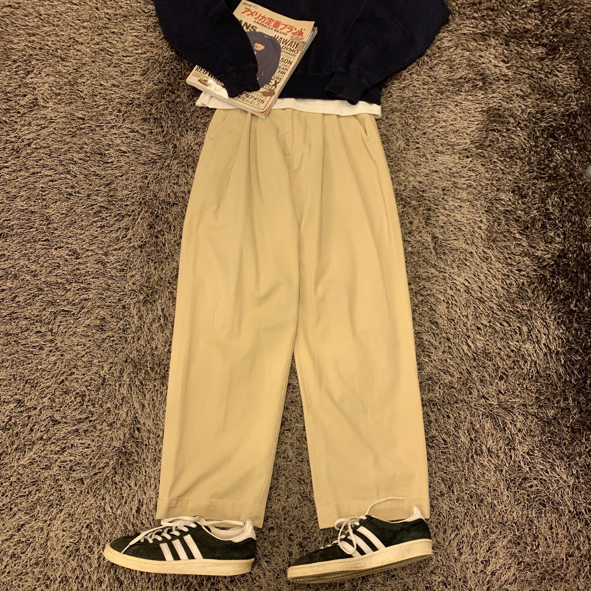 90s Polo Ralph lauren Two tuck Wide Chino Pants (23) : OLDCOMPANY